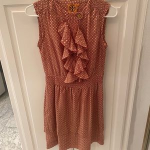 Tory Burch ruffled front dress